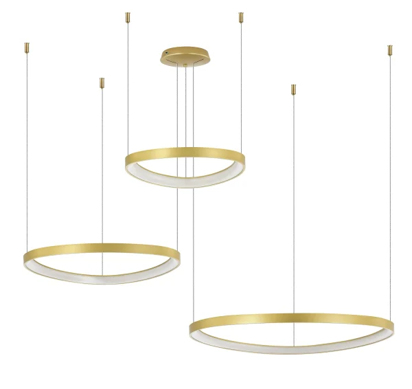 Lampa wisząca LIRIA złota MS756090 - Zuma Line
