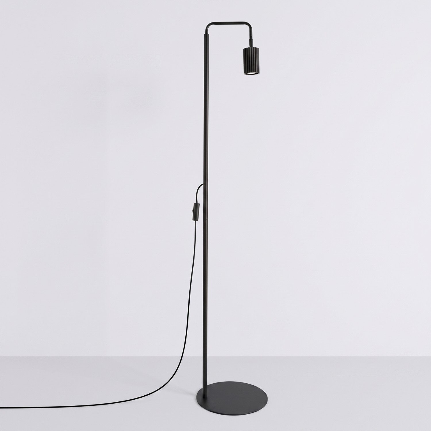 Lampa podłogowa aluminiowa czarna 160cm z serii KARBON SL.2015 - Sollux Lighting - obrazek 2