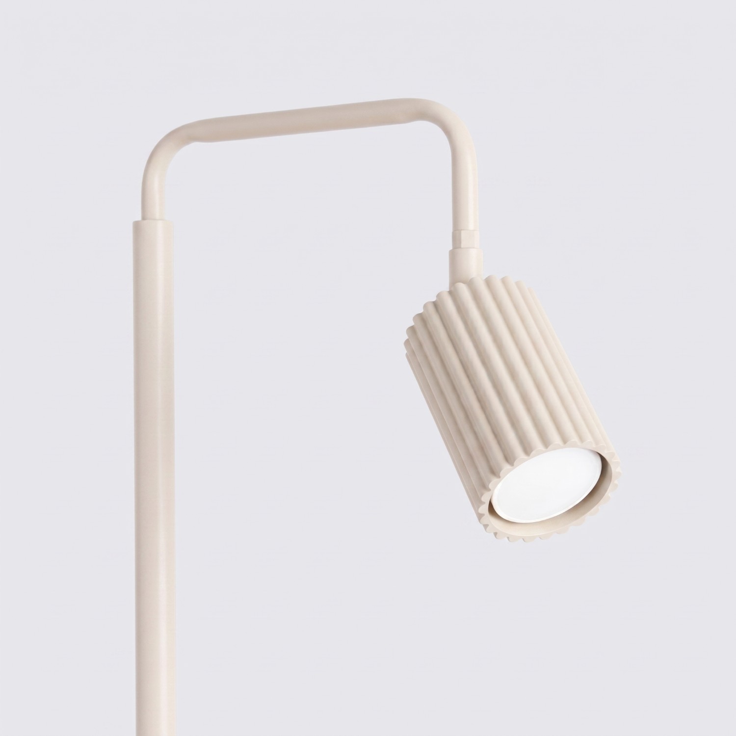 Lampa podłogowa aluminiowa beżowa 160cm z serii KARBON SL.2017 - Sollux Lighting - obrazek 5