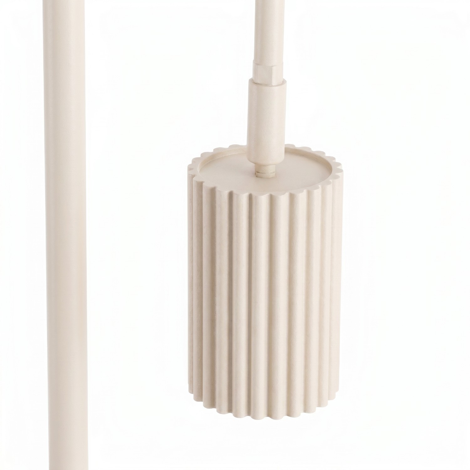 Lampa podłogowa aluminiowa beżowa 160cm z serii KARBON SL.2017 - Sollux Lighting - obrazek 6