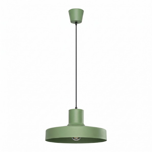 Lampa wisząca stalowa szałwiowa 35cm 1-punktowa BILO SL.2055 - Sollux Lighting