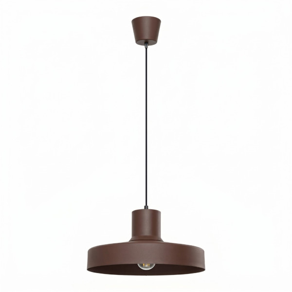 Lampa wisząca stalowa brązowa 35cm BILO SL.2058 - Sollux Lighting