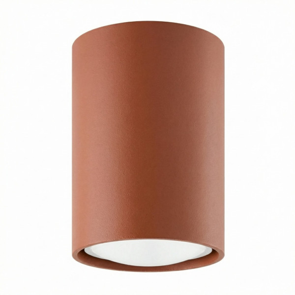 Plafon stalowy ochra czerwona 2-punktowy LAGOS 10 z serii LAGOS SL.2068 - Sollux Lighting