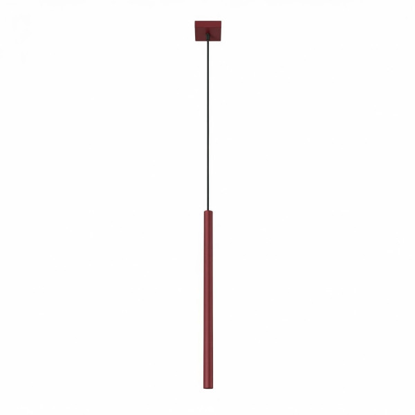 Lampa wisząca stalowa burgundowa 1-punktowa z serii PASTELO SL.2121 - Sollux Lighting