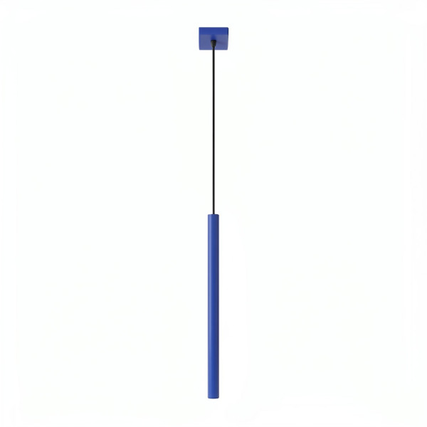 Lampa wisząca stalowa ultramaryna 1-punktowa PASTELO 1 z serii PASTELO SL.2125 - Sollux Lighting