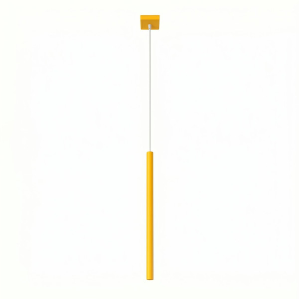 Lampa wisząca stalowa żółta regulowana PASTELO 1 z serii PASTELO SL.2137 - Sollux Lighting