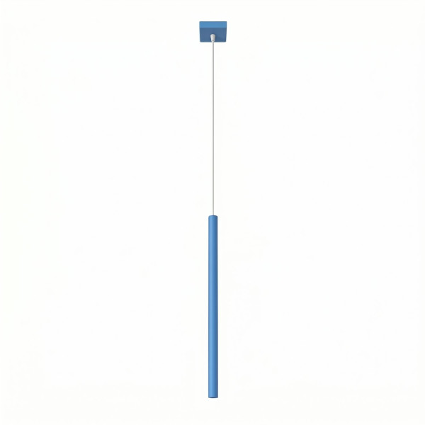 Lampa wisząca stalowa błękitna 1-punktowa z serii PASTELO SL.2149 - Sollux Lighting