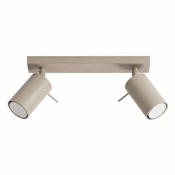 Plafon stalowy taupe 2-punktowy 30cm RING 2 z serii RING SL.2154 - Sollux Lighting