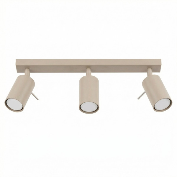 Plafon stalowy taupe 3-punktowy 45cm z serii RING SL.2155 - Sollux Lighting