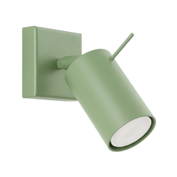Kinkiet stalowy szałwiowy regulowany 16cm RING SL.2177 - Sollux Lighting