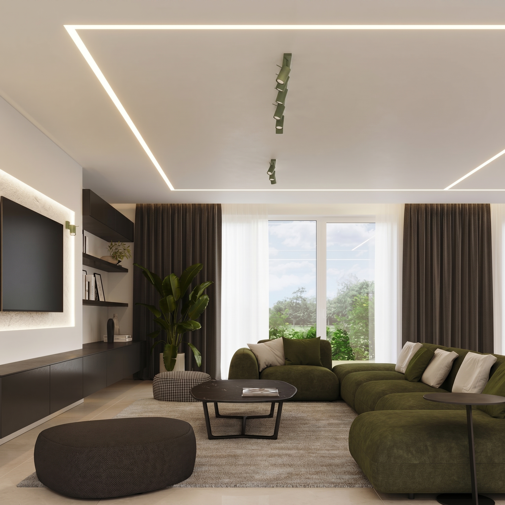 Kinkiet stalowy szałwiowy regulowany 16cm RING SL.2177 - Sollux Lighting - obrazek 8