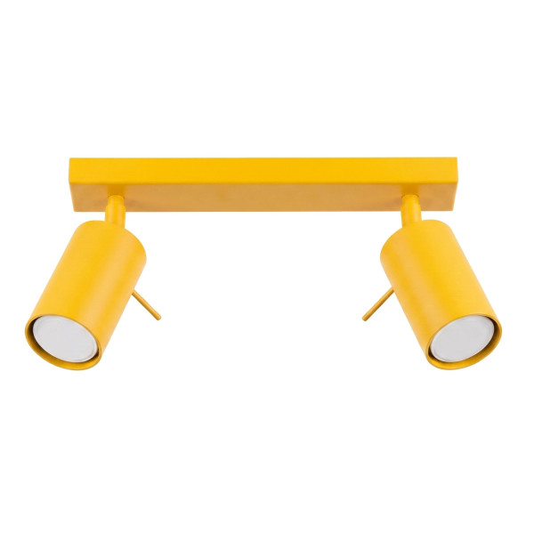 Plafon stalowy żółty 2-punktowy 30cm RING 2 z serii RING SL.2184 - Sollux Lighting