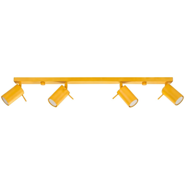 Plafon stalowy żółty 4-punktowy 80cm z serii RING SL.2187 - Sollux Lighting