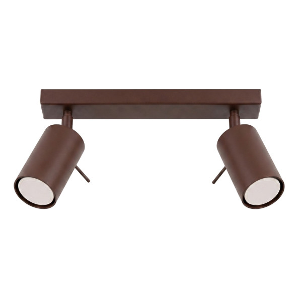 Plafon stalowy brązowy 2-punktowy 30cm RING 2 z serii RING SL.2196 - Sollux Lighting