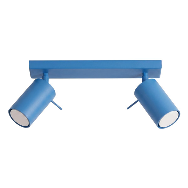 Plafon stalowy błękitny 30cm 2-punktowy RING 2 z serii RING SL.2202 - Sollux Lighting