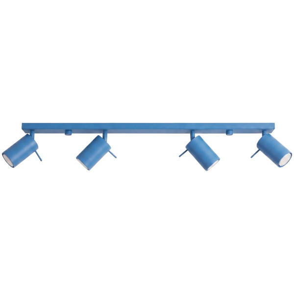 Plafon stalowy błękitny 4-punktowy 80cm z serii RING SL.2205 - Sollux Lighting