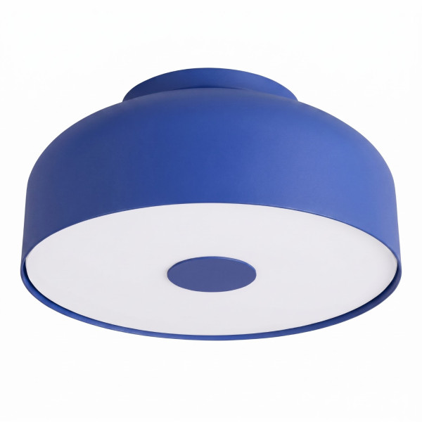 Plafon stalowy kulisty ultramaryna 4-punktowy OMIQ SL.2281 - Sollux Lighting