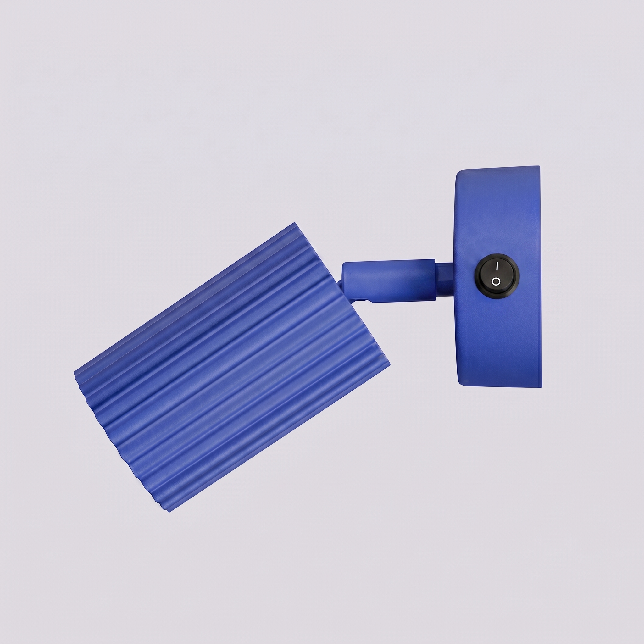 Kinkiet aluminiowy ultramaryna z włącznikiem KARBON SL.2319 - Sollux Lighting - obrazek 4
