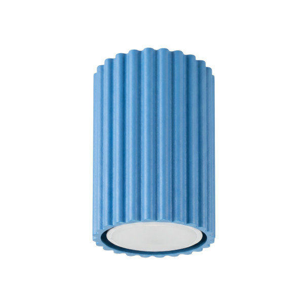 Plafon aluminiowy błękitny kwadratowy 10cm KARBON 10 SL.2332 - Sollux Lighting