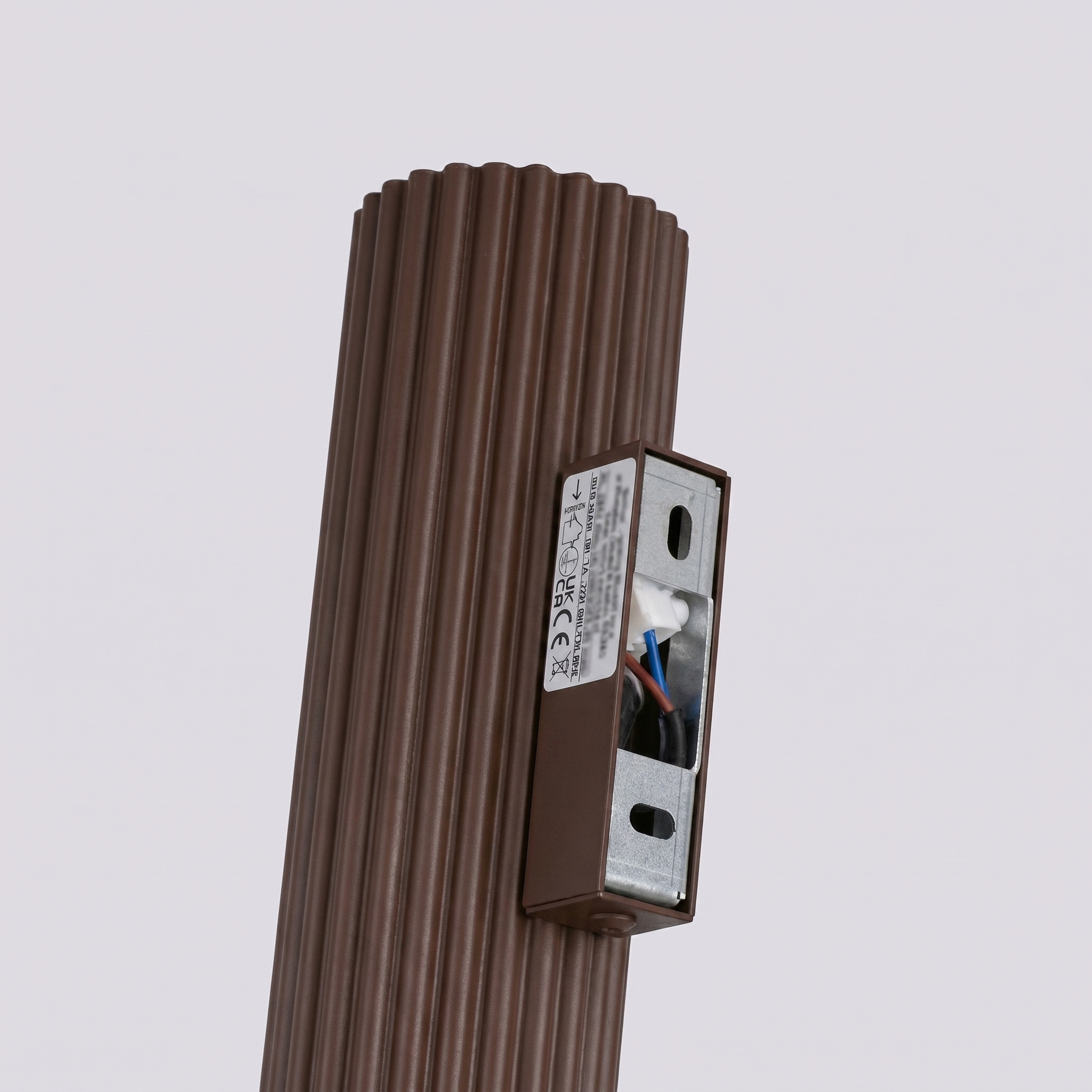 Kinkiet aluminiowy brązowy 20cm 2-punktowy KARBON 20 z serii KARBON SL.2347 - Sollux Lighting - obrazek 6