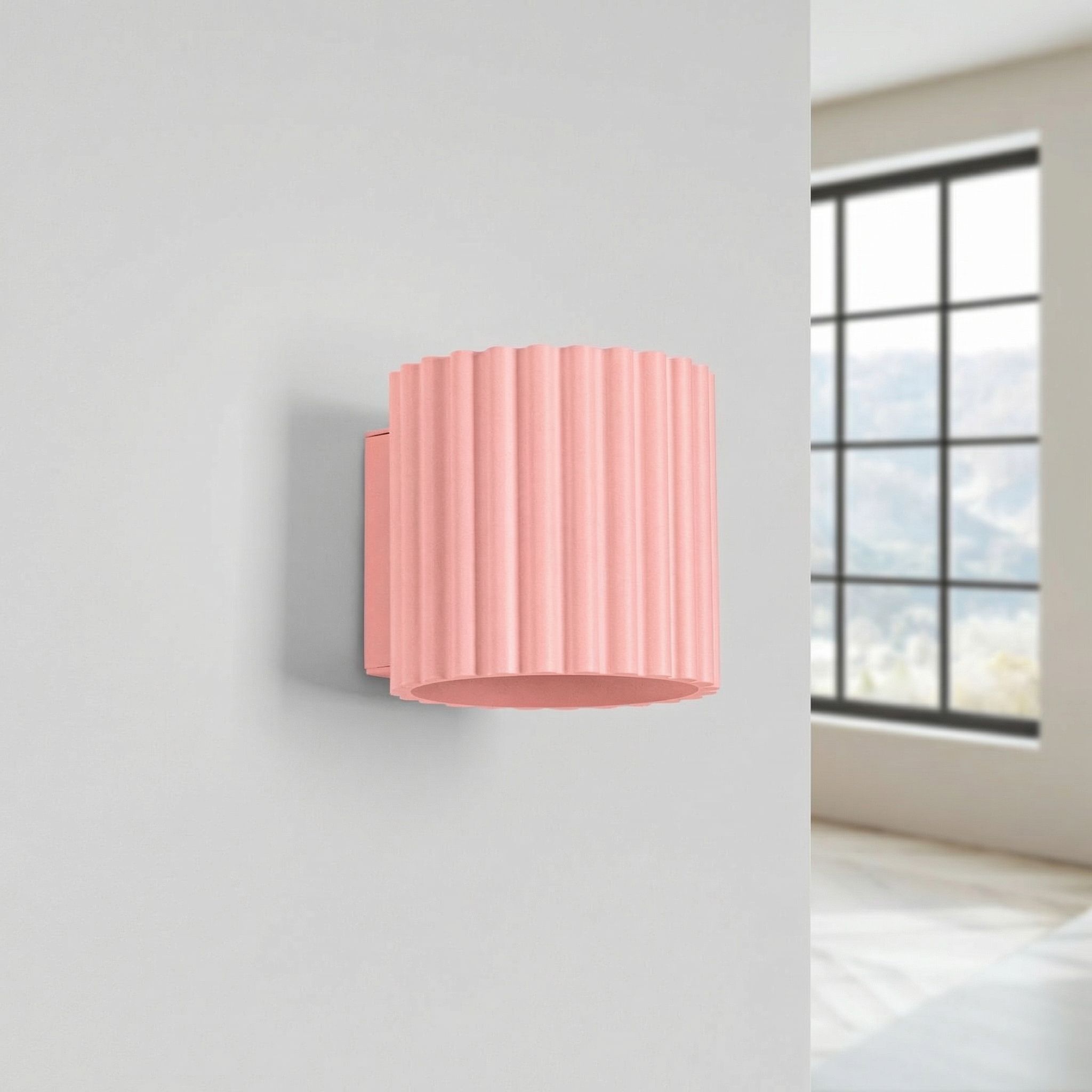 Kinkiet aluminiowy różowy 10cm G9 z serii AURA SL.2405 - Sollux Lighting - obrazek 2