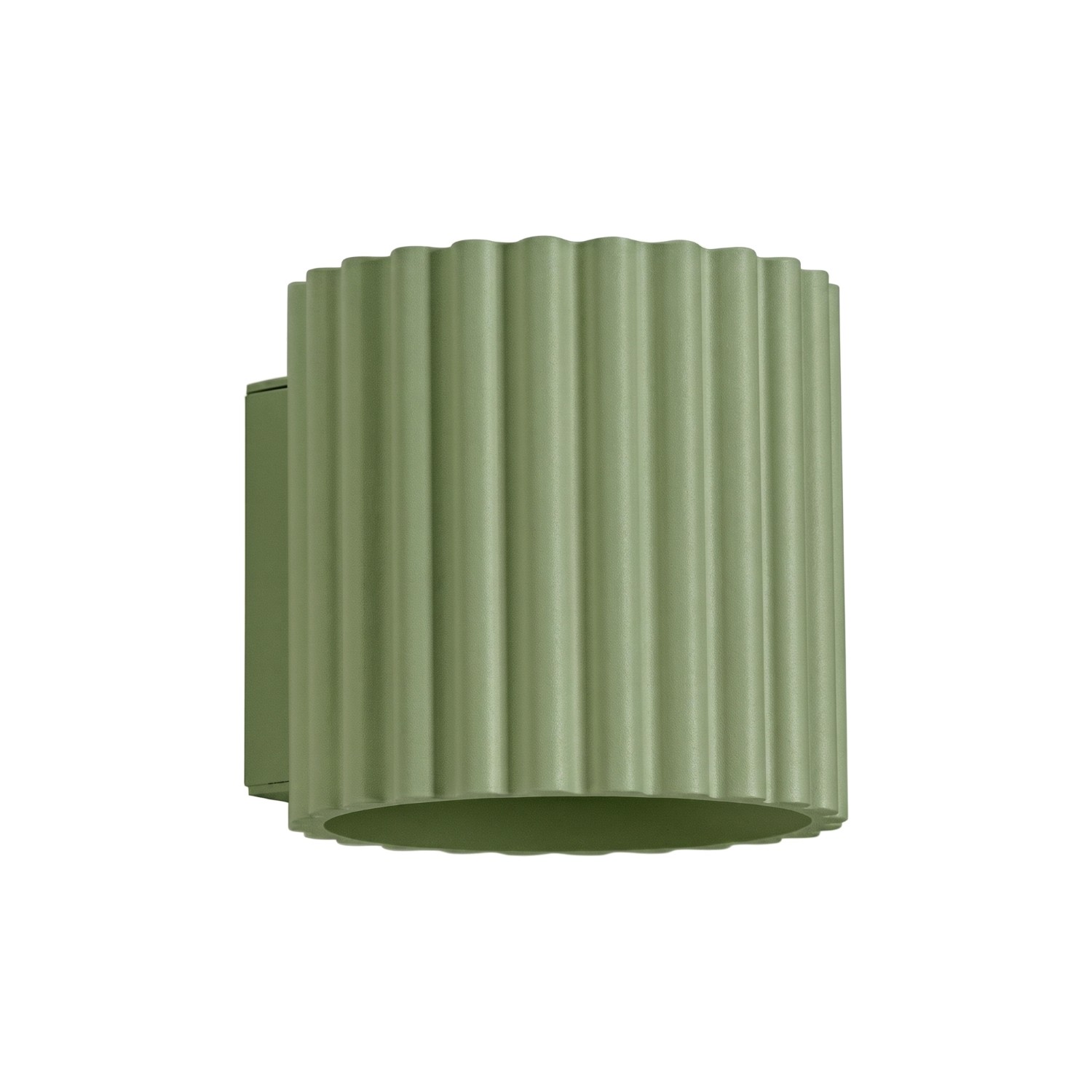 Kinkiet aluminiowy szałwiowy 12cm G9 z serii AURA SL.2410 - Sollux Lighting