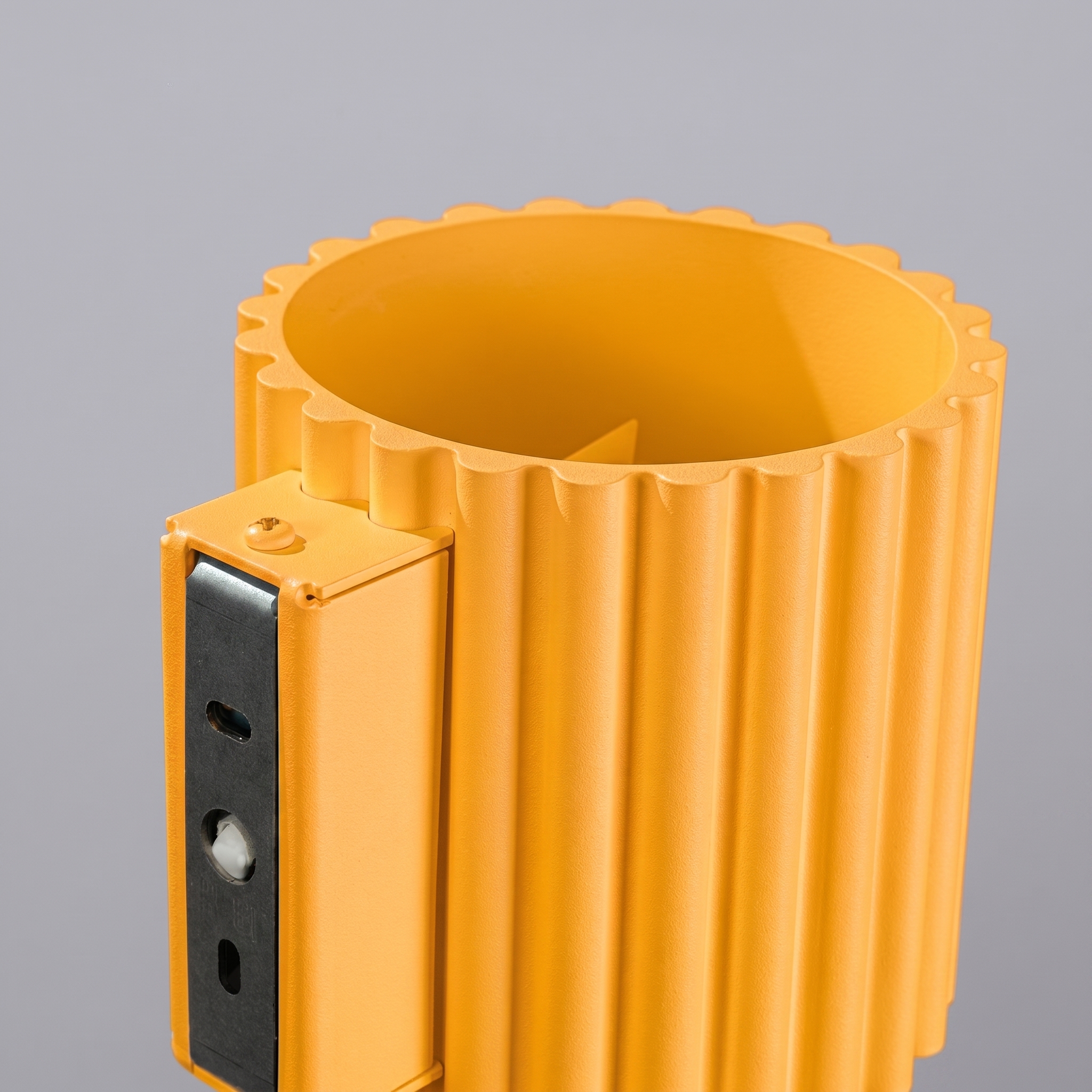 Kinkiet aluminiowy żółty kwadratowy G9 AURA SL.2415 - Sollux Lighting - obrazek 8