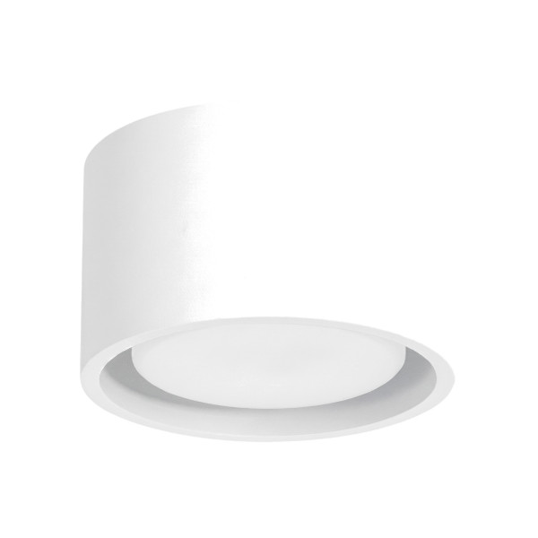 Plafon aluminiowy biały kwadratowy 10cm MODO 1 z serii MODO SL.2434 - Sollux Lighting