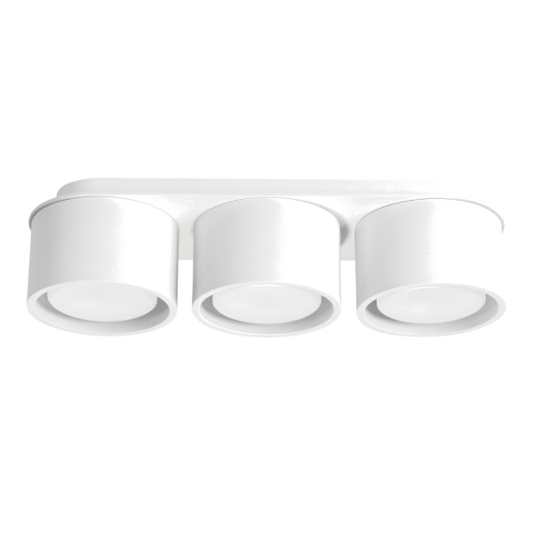 Plafon aluminiowy biały 3-punktowy MODO 3 z serii MODO SL.2436 - Sollux Lighting
