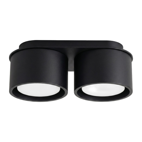 Plafon aluminiowy czarny 2-punktowy MODO 2 z serii MODO SL.2439 - Sollux Lighting