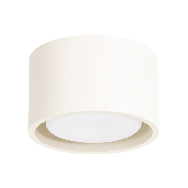Plafon aluminiowy beżowy kwadratowy 10cm MODO 1 z serii MODO SL.2442 - Sollux Lighting