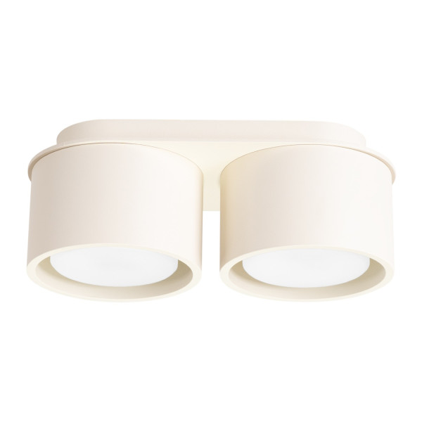 Plafon aluminiowy beżowy 2-punktowy MODO 2 z serii MODO SL.2443 - Sollux Lighting