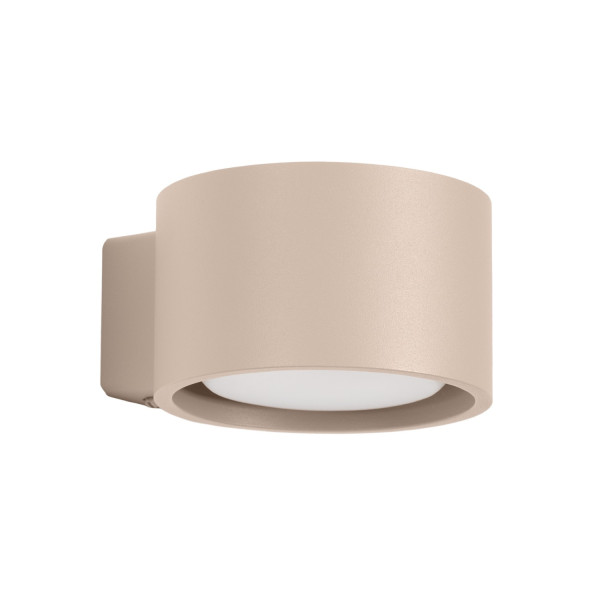 Kinkiet aluminiowy kulisty taupe MODO 1 z serii MODO SL.2445 - Sollux Lighting