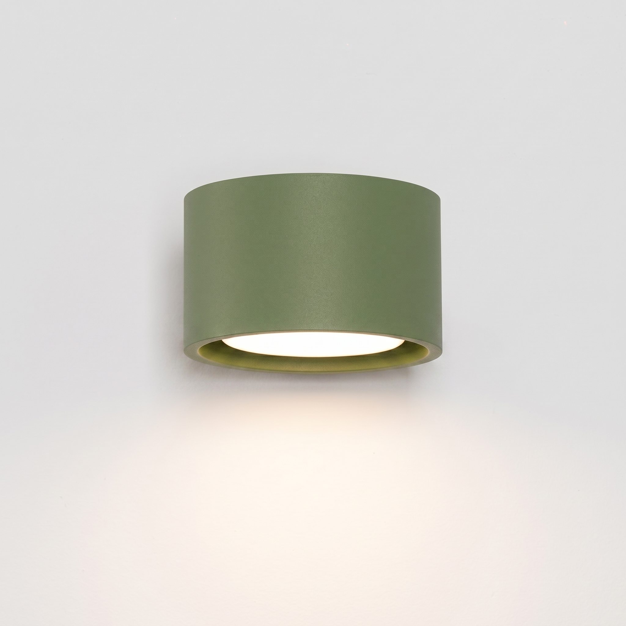 Kinkiet aluminiowy zielony oliwkowy 12cm MODO 1 z serii MODO SL.2461 - Sollux Lighting - obrazek 4