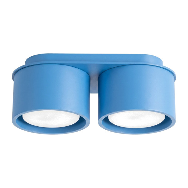 Plafon aluminiowy błękitny 2-punktowy MODO 2 z serii MODO SL.2487 - Sollux Lighting