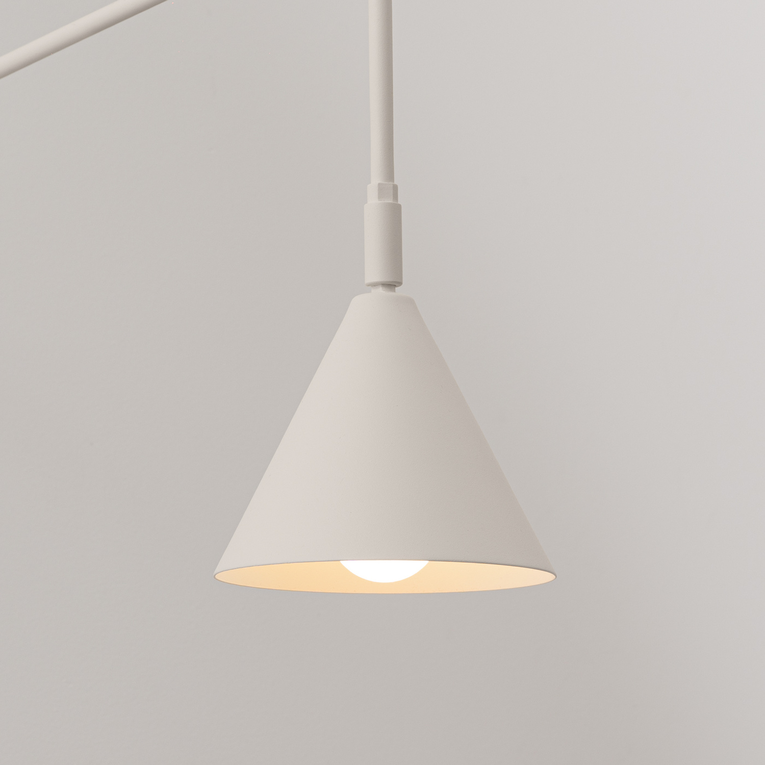 Kinkiet stalowy beżowy z włącznikiem NOX 1 SL.2494 - Sollux Lighting - obrazek 4