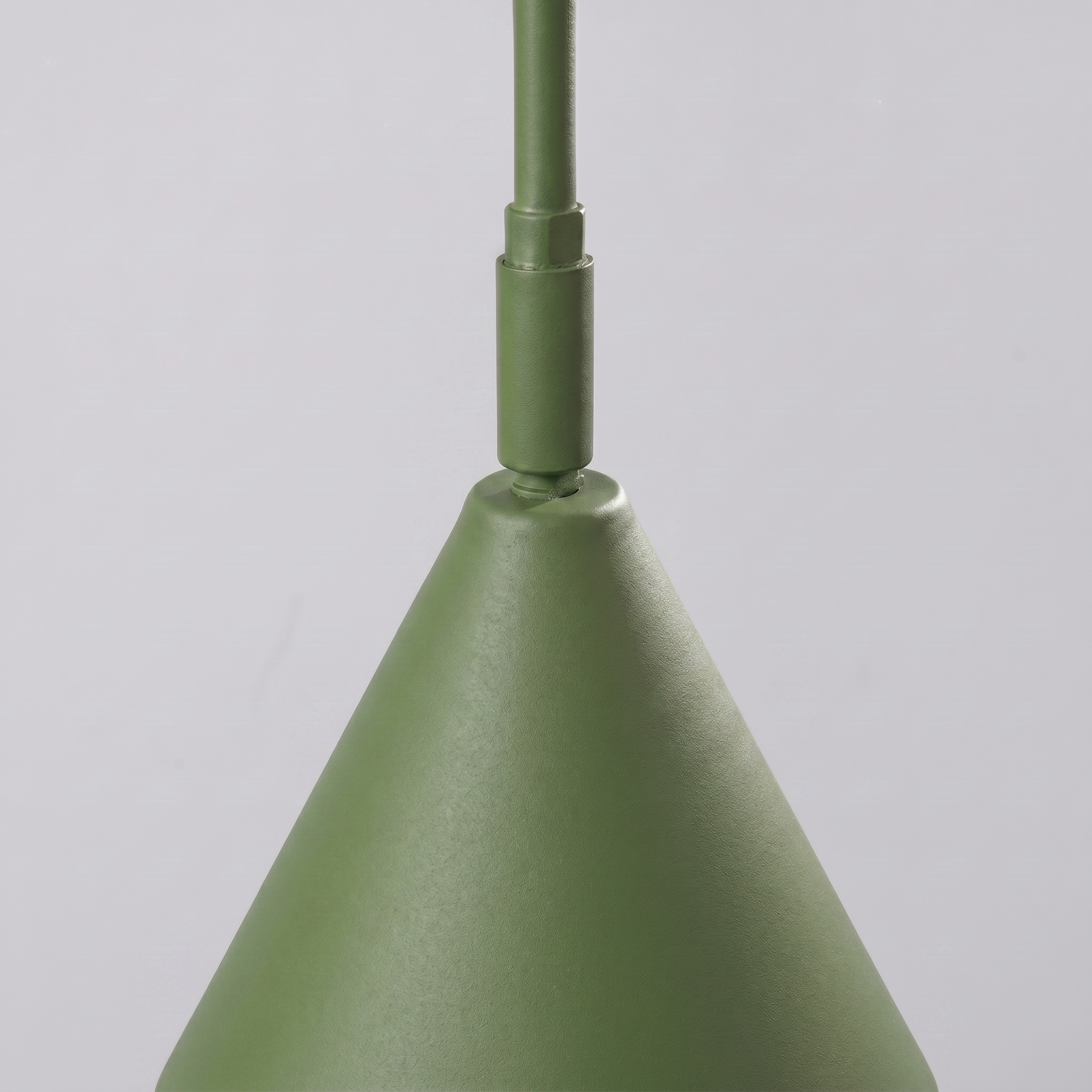 Kinkiet stalowy zielony oliwkowy 61cm z włącznikiem NOX 1 SL.2495 - Sollux Lighting - obrazek 6
