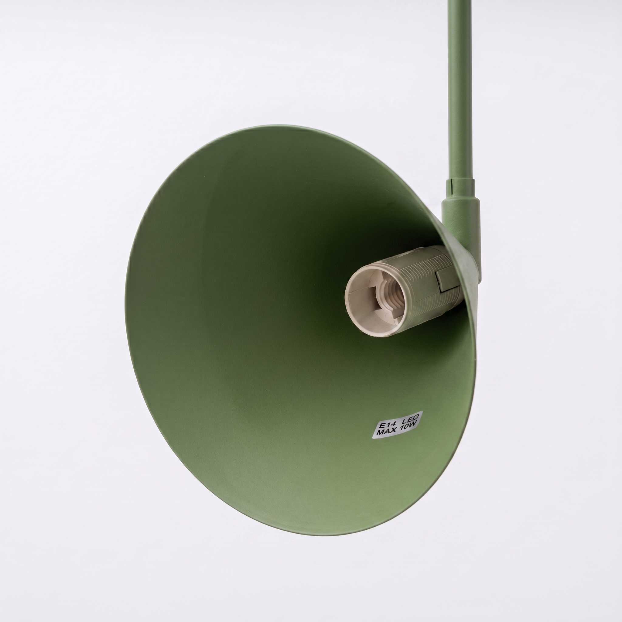 Kinkiet stalowy zielony oliwkowy 61cm z włącznikiem NOX 1 SL.2495 - Sollux Lighting - obrazek 8