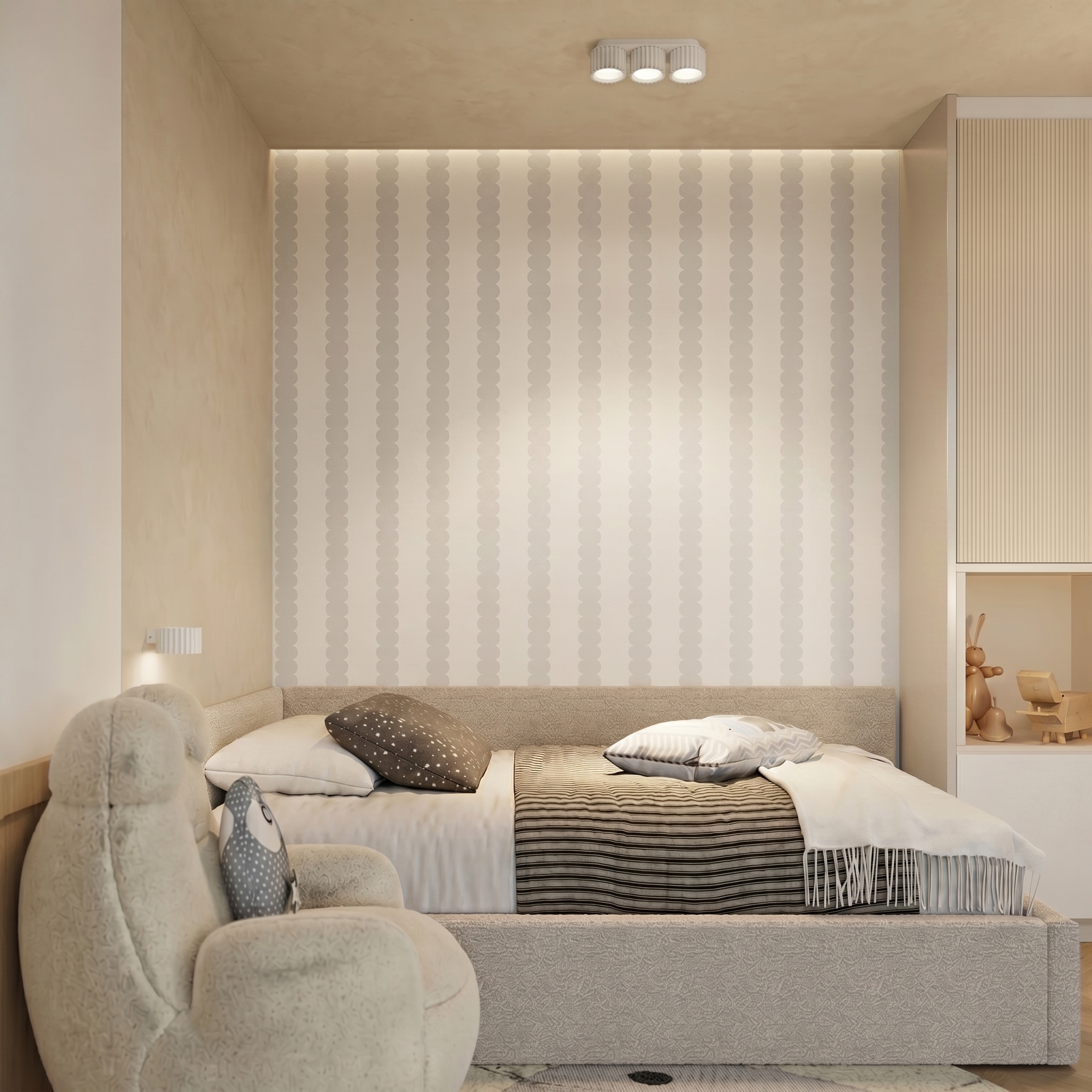 Kinkiet aluminiowy biały 10cm Gx53 z serii AURA SL.2612 - Sollux Lighting - obrazek 9