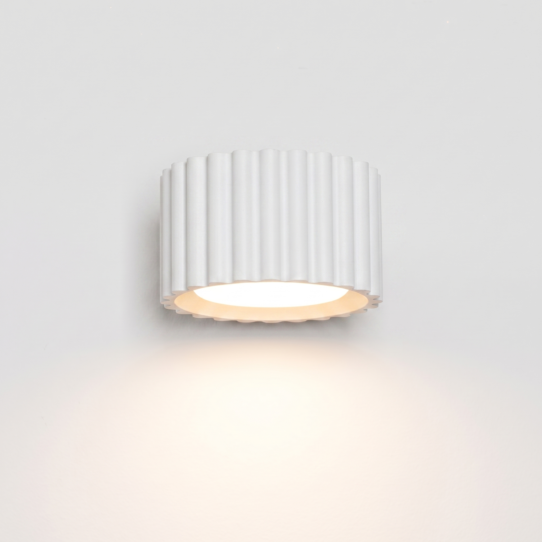 Kinkiet aluminiowy biały 10cm Gx53 z serii AURA SL.2612 - Sollux Lighting - obrazek 4