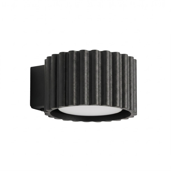Kinkiet aluminiowy czarny 10cm AURA z serii AURA SL.2613 - Sollux Lighting