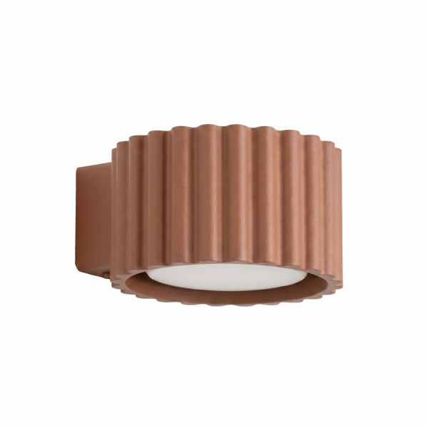Kinkiet aluminiowy mocca 10cm Gx53 z serii AURA SL.2617 - Sollux Lighting