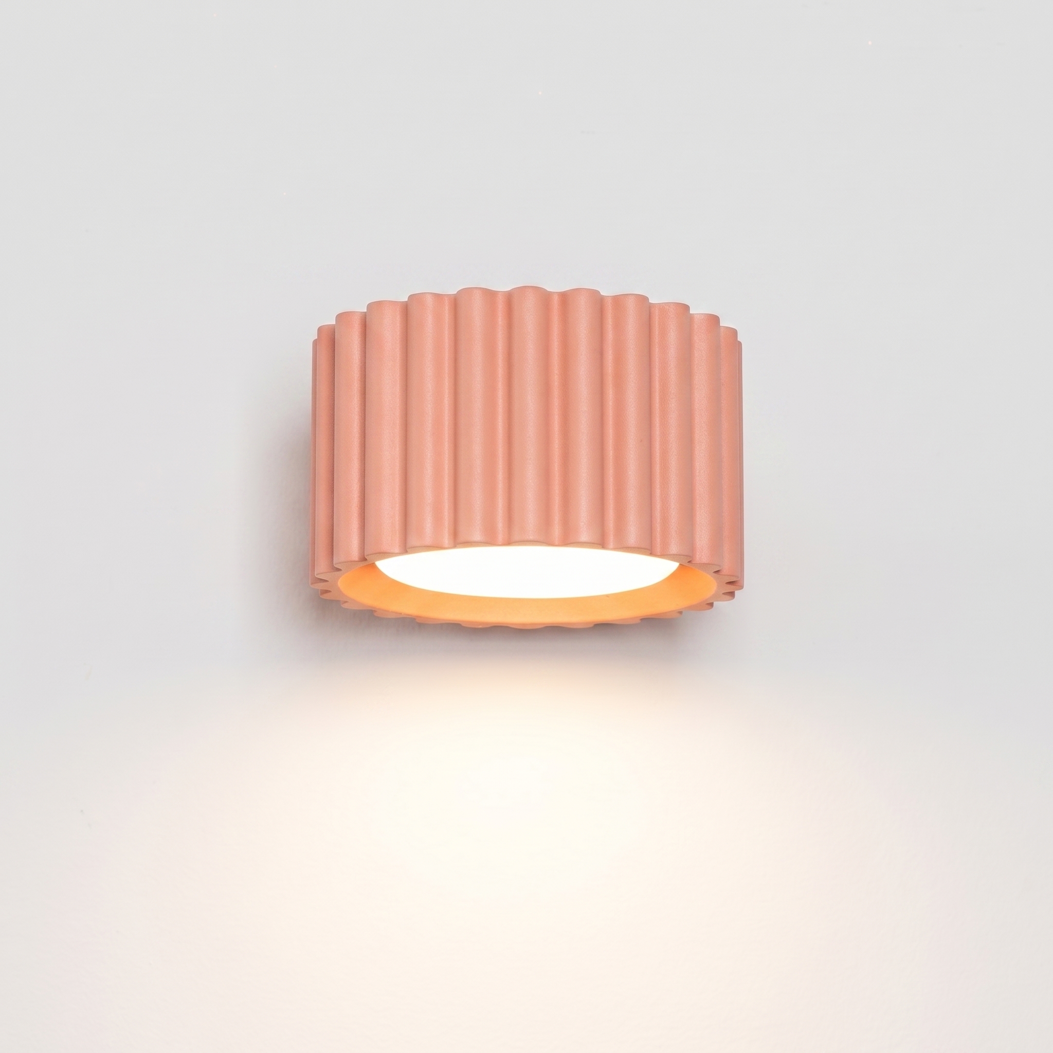 Kinkiet aluminiowy brzoskwiniowy 10cm Gx53 z serii AURA SL.2621 - Sollux Lighting - obrazek 4