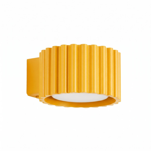 Kinkiet aluminiowy żółty 10cm Gx53 z serii AURA SL.2624 - Sollux Lighting