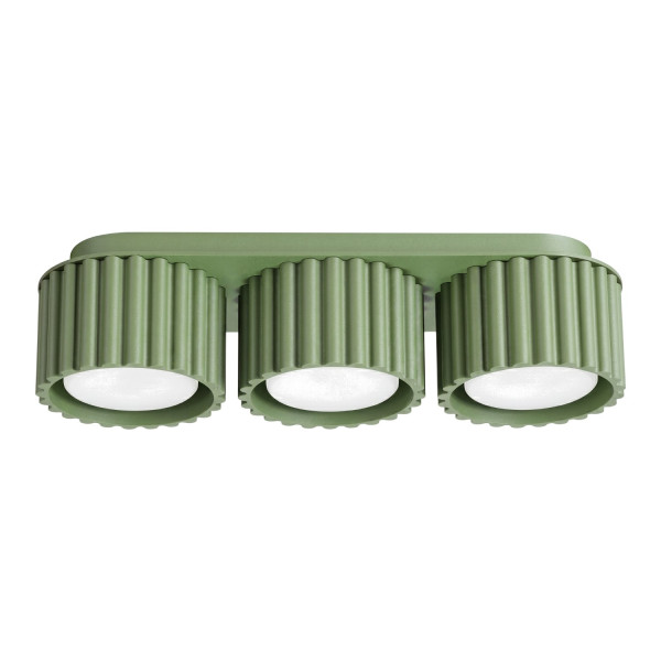 Plafon aluminiowy szałwiowy 3-punktowy 32,5cm z serii AURA SL.2639 - Sollux Lighting