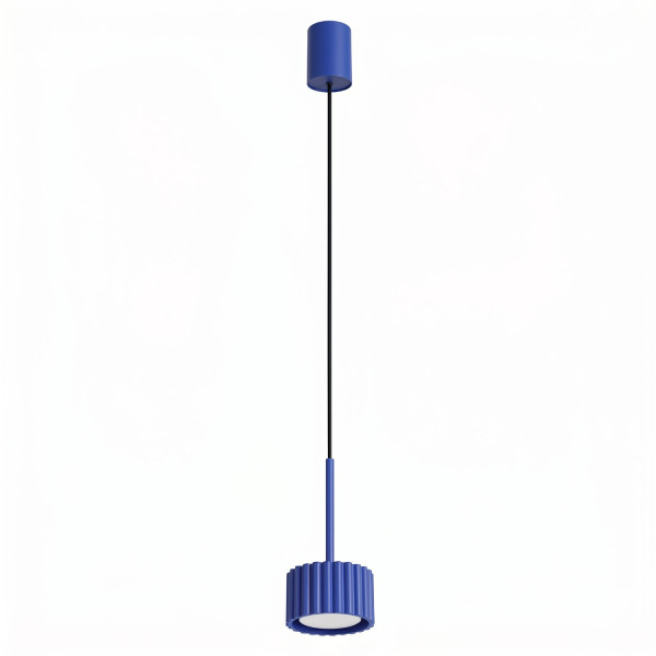 Lampa wisząca aluminiowa ultramaryna 10cm AURA 1 z serii AURA SL.2682 - Sollux Lighting