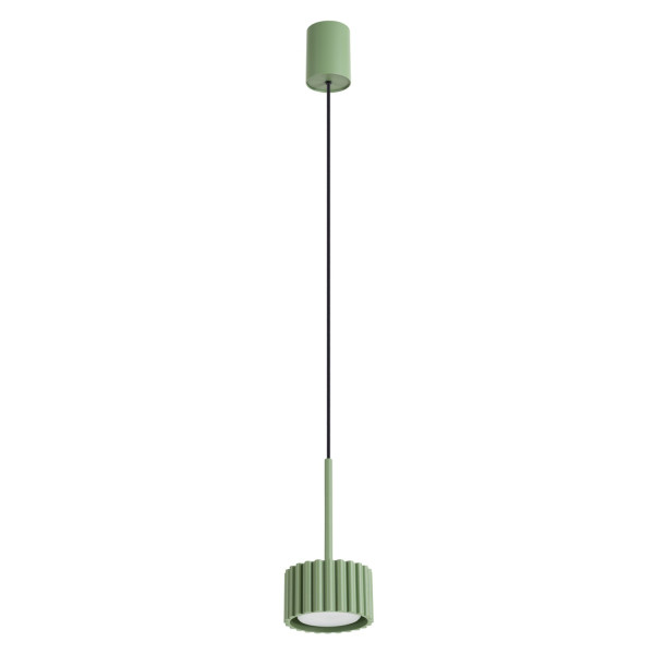 Lampa wisząca aluminiowa szałwiowa 10cm AURA 1 z serii AURA SL.2687 - Sollux Lighting