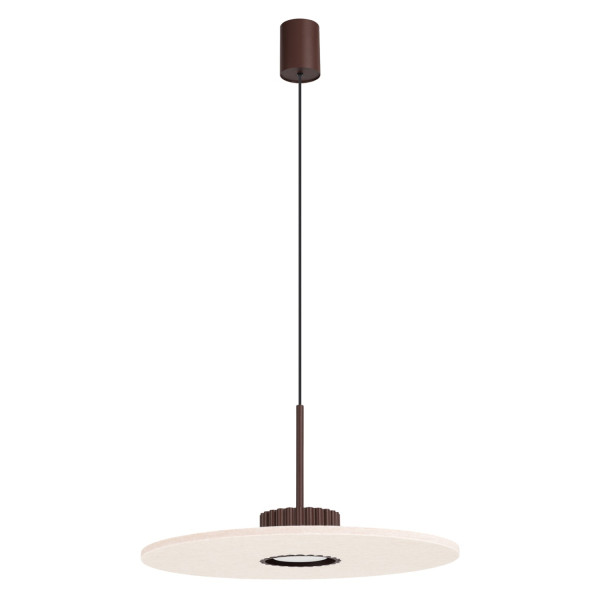 Lampa wisząca filcowa brązowo-beżowa 40cm OVO 1 z serii OVO SL.2694 - Sollux Lighting