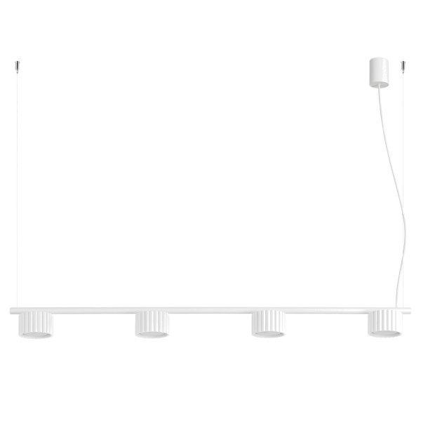 Żyrandol aluminiowy biały 4-punktowy Gx53 z serii AURA SL.2695 - Sollux Lighting