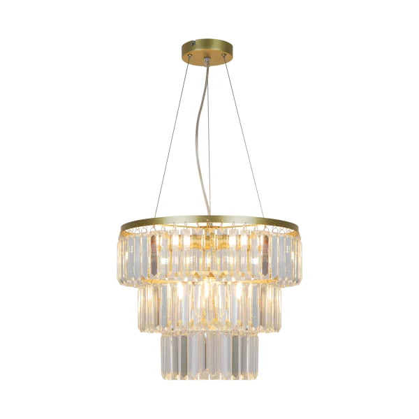 Lampa wisząca TIFANNY ZŁOTA/GOLD P17127-4-1GD  - Zuma Line